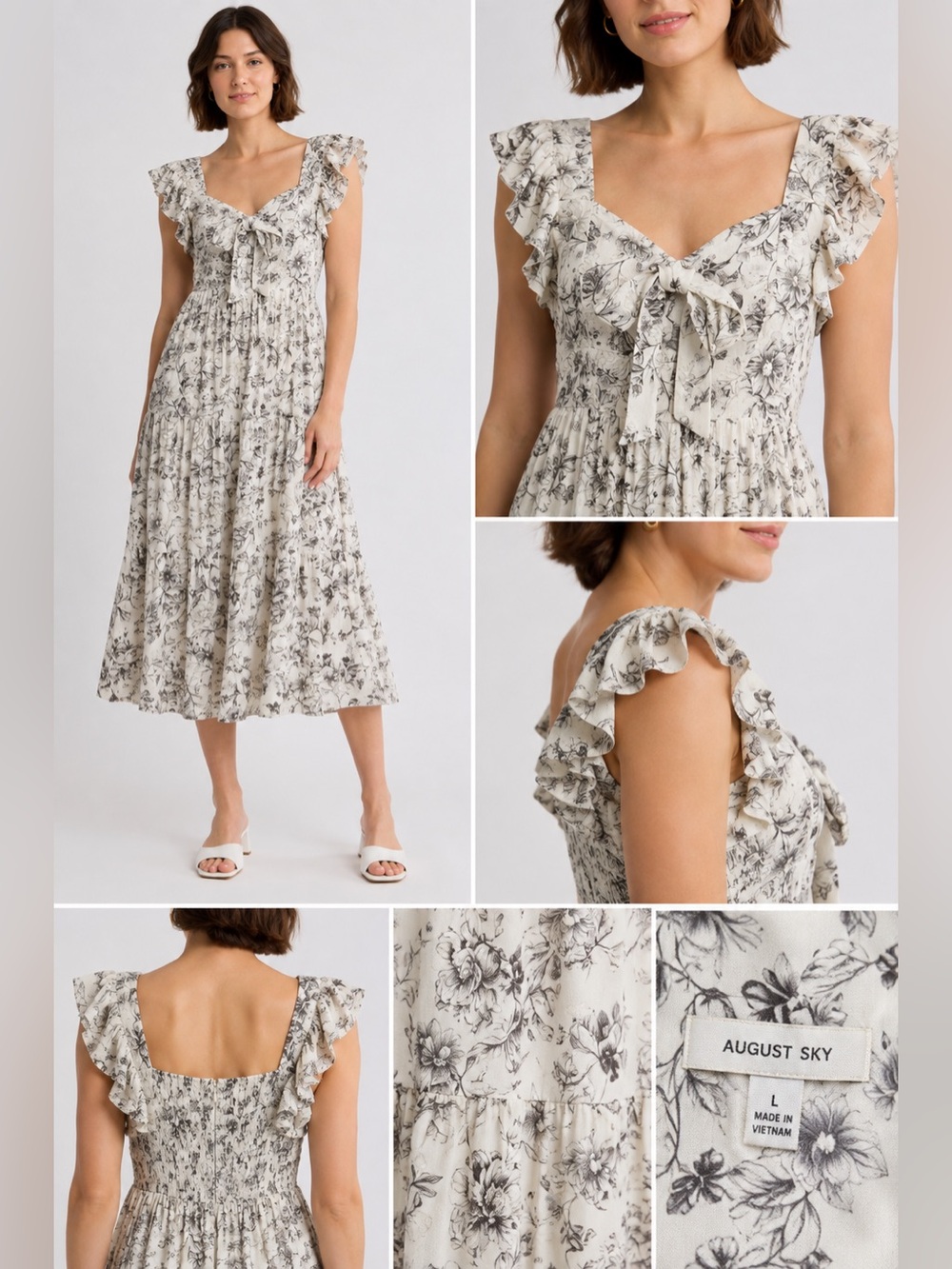 August Sky Dress, size Large